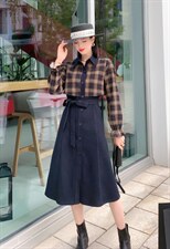 现货供应，秋装连衣裙！订单?，女装连衣裙，友一有二