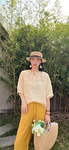 纯苎连衣裙小衫裤子裙子衬衣 时尚风 风淑女风休闲风,女装连衣裙,川哲