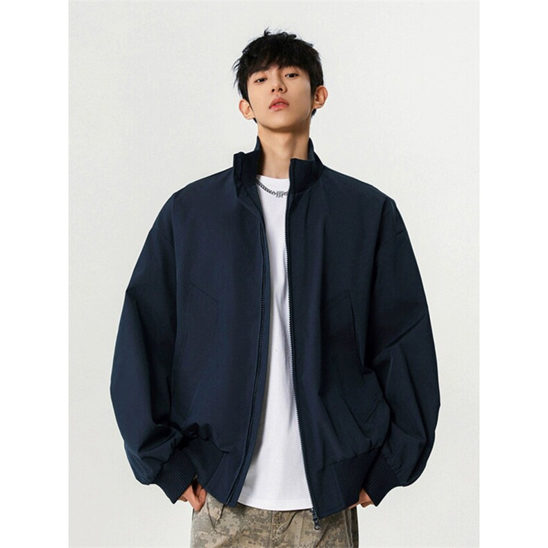 JK741-M-3XL-P45-现货-美式cleanfit短款飞行员夹克立领外套,男装夹克,星座1811B