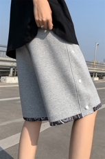 夏季新款港风五分裤潮牌宽松直筒休闲潮流百搭短裤男士K152-P35，男装休闲裤，电商A441-1