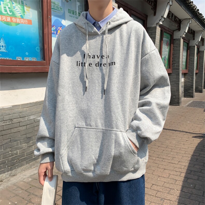卫衣男连帽春秋季外套ins潮百搭原宿风宽松港风潮上衣W1704-P34,男装卫衣,星座512-2