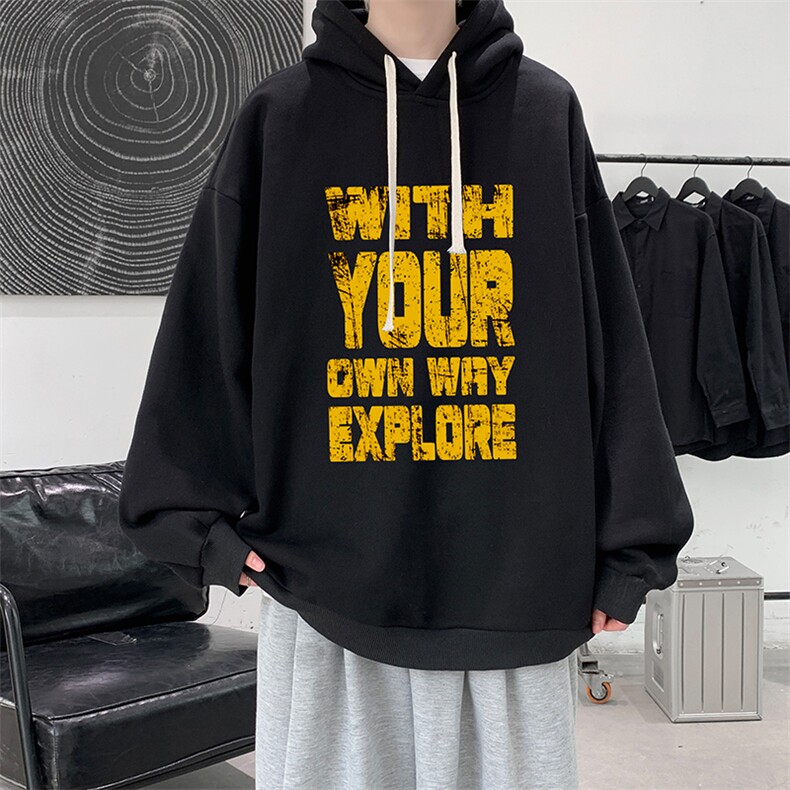 连帽卫衣男大码胖子帽衫大号运动服WY2446-P35,男装卫衣,电商A040