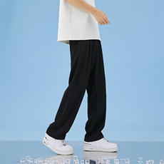 直筒宽松显瘦垂感西裤百搭阔腿休闲裤CK228P50，男装西裤，电商D325