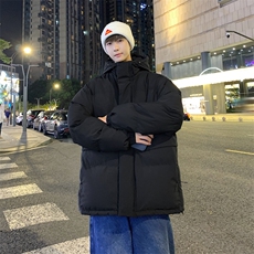 港风2026新品冬季宽松情侣装男装棉衣棉服冬装加厚外套D002-P105，男装棉衣，星座717