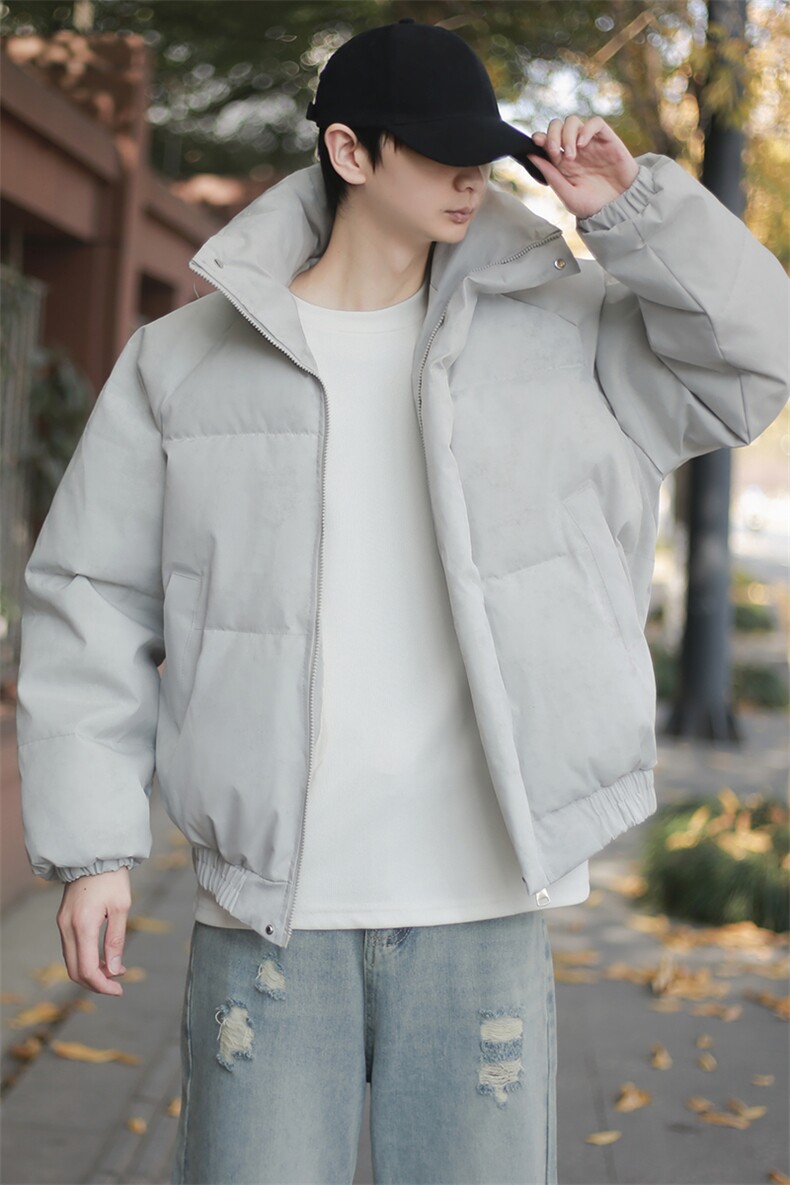 图脏脏服冬季短款棉衣外套立领宽松面包服MY60/P85/118,男装棉衣,星座1412-2