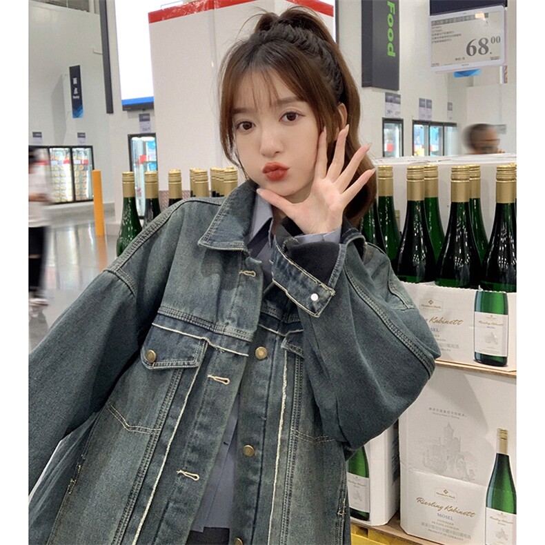 【现货】2025秋冬新款牛仔外套2C037171P165K258,女装短外套,2C037