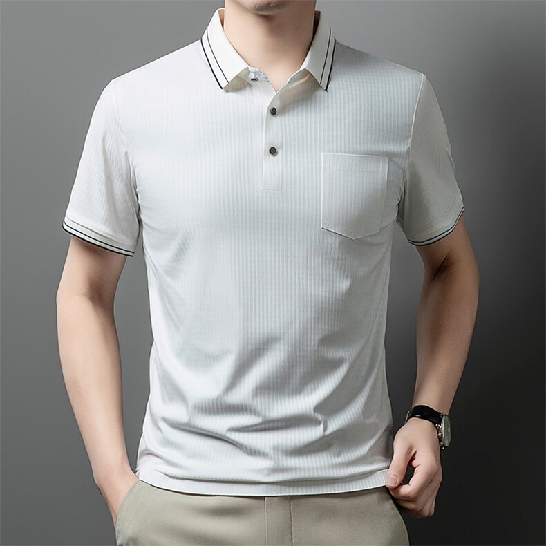 2026夏季休闲时尚Polo衫男短袖夏季青年百搭T恤男上衣QP1820-P63,男装T恤,星座1105-3
