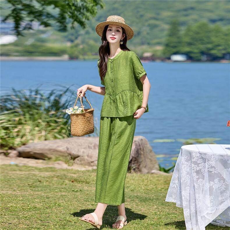【现货！！】高端天丝两件套女,女装套装/套裙,素月