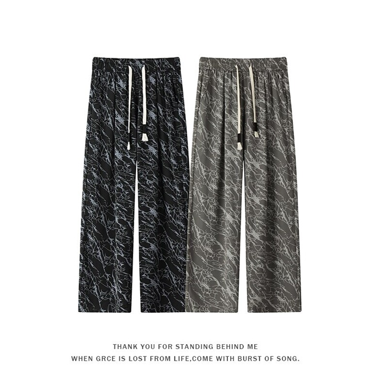 特批P30无差价2025夏季新款聚酯纤维K5771B，男装休闲裤，电商A001