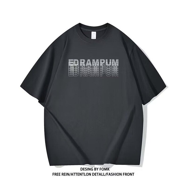 夏季薄款速干透气大码宽青年T恤宽松纯棉半袖短袖B1466-P28网图,女装T恤,电商B245