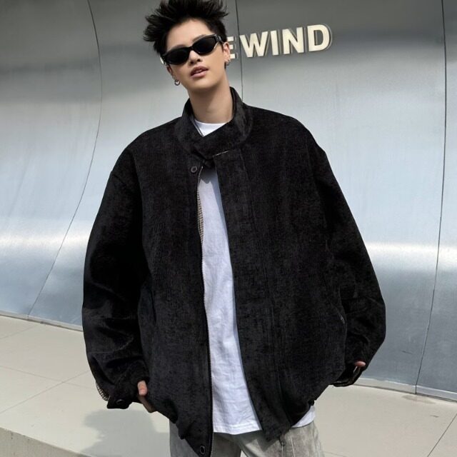 轻奢高级感秋季外套上衣男士潮牌时尚男装衣服2025新款痞帅气夹克,男装夹克,星座506A