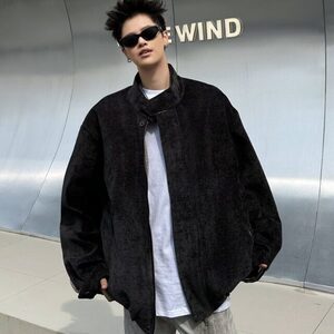 轻奢高级感秋季外套上衣男士潮牌时尚男装衣服2025新款痞帅气夹克