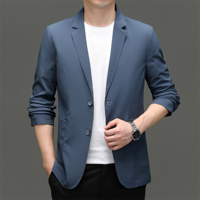 秋季新款西装男西服简约外套西服商务休闲小西装单西,男装西服,电商B360