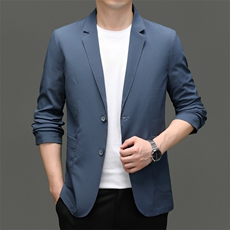 秋季新款西装男西服简约外套西服商务休闲小西装单西，男装西服，电商B360