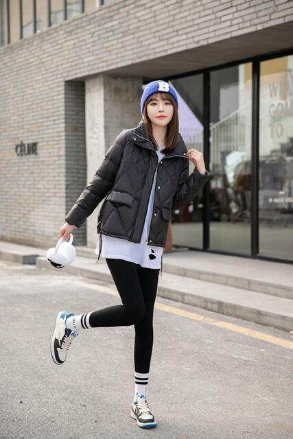 2021冬羽绒服，女装羽绒服，名 鸿