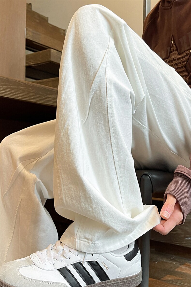 8XL-M休闲裤男日系潮牌拼接宽松阔腿裤直通工装裤K9103P68控88,男装工装外套,电商D206-1