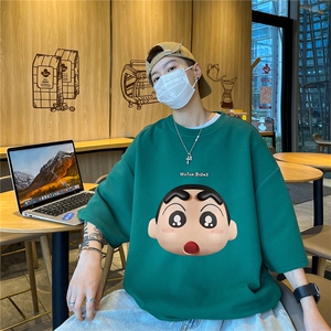 华夫格短袖 直播高品质重磅220克 3D头印花HT3119-P20图片