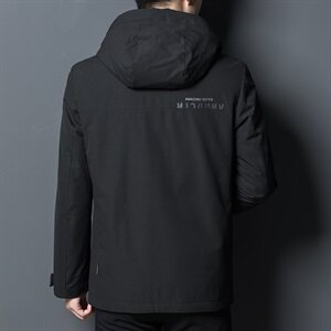 X20219钱塘2020-1冬季男士羽绒服连帽高端90白鹅绒P300图片