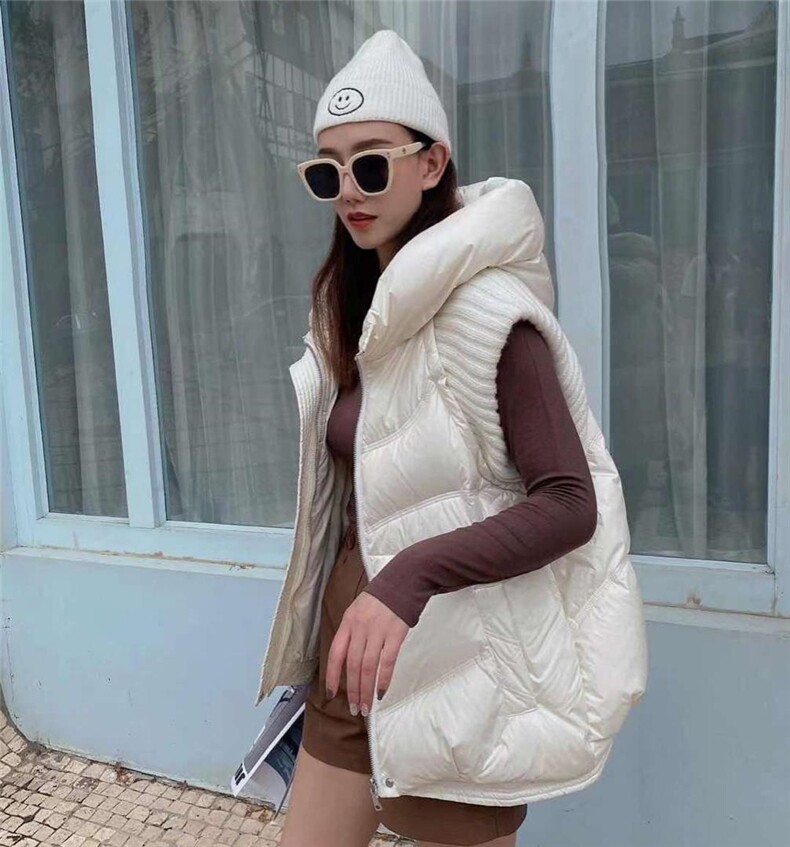 秋冬新款羽绒马甲，女装马甲，玩美