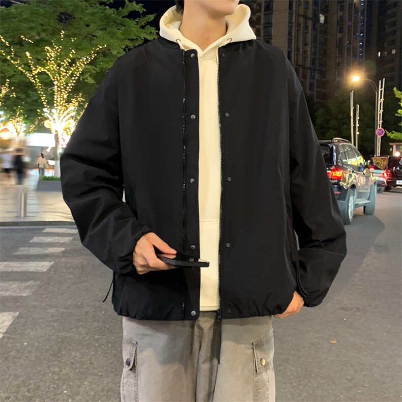 夜景秋季立领小米格防水夹克男士休闲外套上衣A406JK2530P75,男装夹克,星座309（原A406）