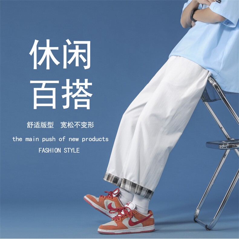 2023春款运动风潮流百搭抗皱休闲九分卫裤K615-特批：35,男装休闲裤,星座718-1