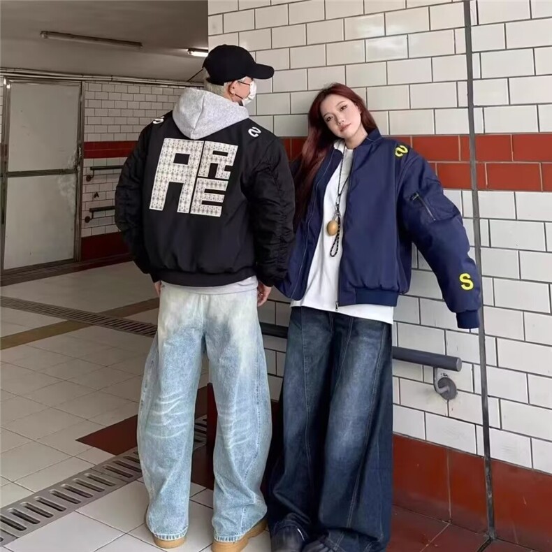 【网图现货】秋季飞行夹克刺绣款棒球服男JK314/特P75,男装夹克,星座205-3