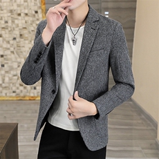 XZ8597P85新款条纹西装休闲修身春秋季西服外套西服韩版时尚男士，男装西服，星座510A-2