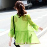 时尚女装轻薄防晒衣夏季必备百搭外套显瘦透气防紫外线，女装防晒衣，凯瑟曼