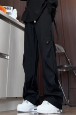 K5069/P40加绒款号K5080J/P50秋冬褶皱休闲裤男大码J长裤子，男装卫衣，电商A141