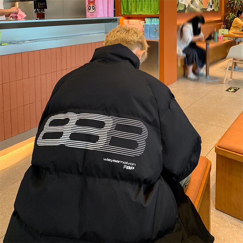 高品质潮品数据款月销五千男款宽松加厚保暖棉衣8860批98控138,男装棉衣,星座307A