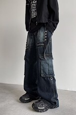工装牛仔裤男长裤A121-P63，男装牛仔裤，电商D312