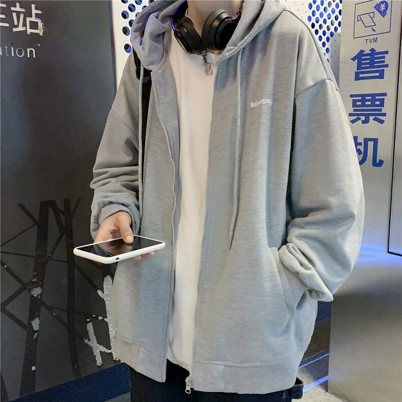 2024秋冬连帽开衫卫衣运动休闲XW190：特批35,男装卫衣,星座718-1