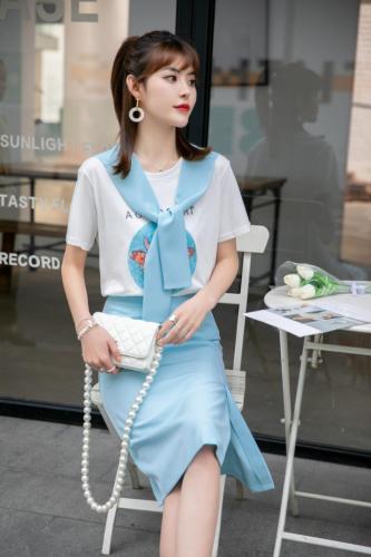 夏款三件套,女装,慧姿阁