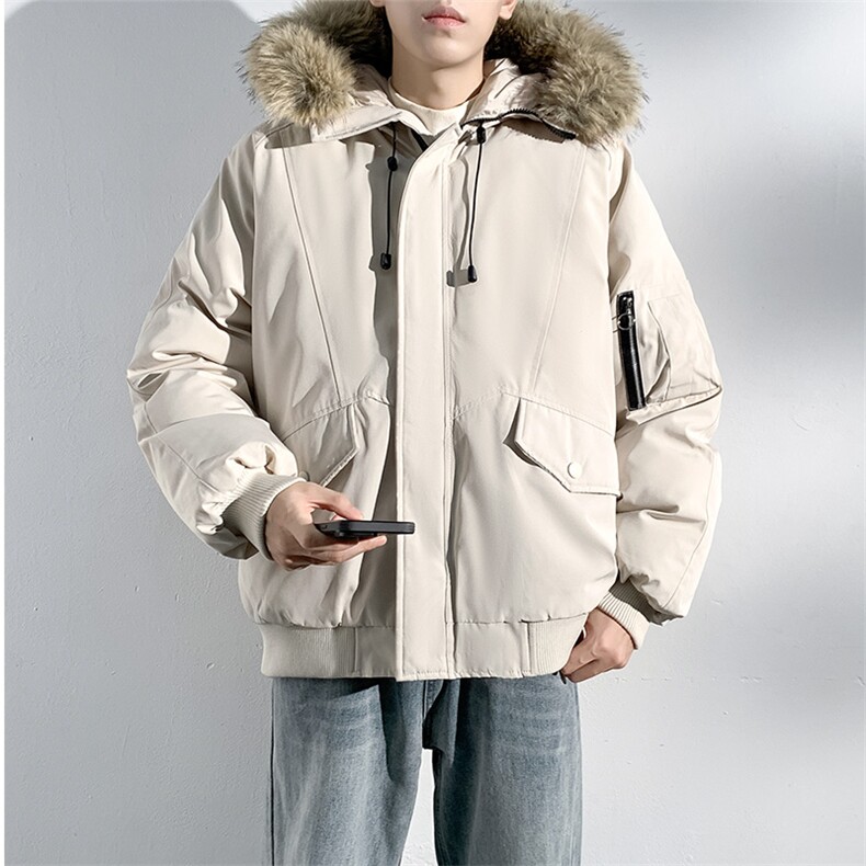 美式毛领派克棉服男冬季加厚工装棉衣情侣外套M060-P110迷彩P115,男装棉衣,星座308B-2