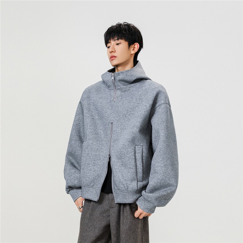 2025新款上下半拉链套头卫衣514-901-P68控108,男装卫衣,星座514