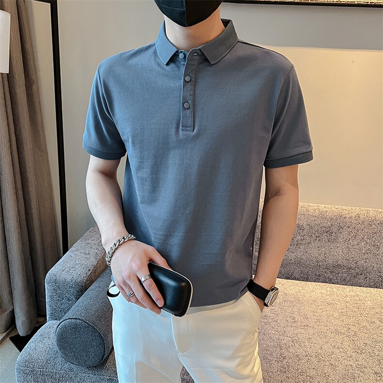 TX02-特P38男T恤夏季短袖半袖新款上衣夏装半截袖POLO衫7色可选,男装T恤,电商D327