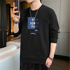 主推大货现货2025春秋新款圆领大码印花男士卫衣F155，男装卫衣，星座1816-2（原1210–2）