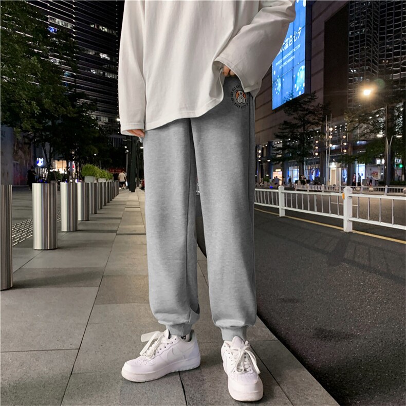 男秋冬款新款日系针织潮收脚裤子运动休闲714-1-M003,男装休闲裤,星座1404-3