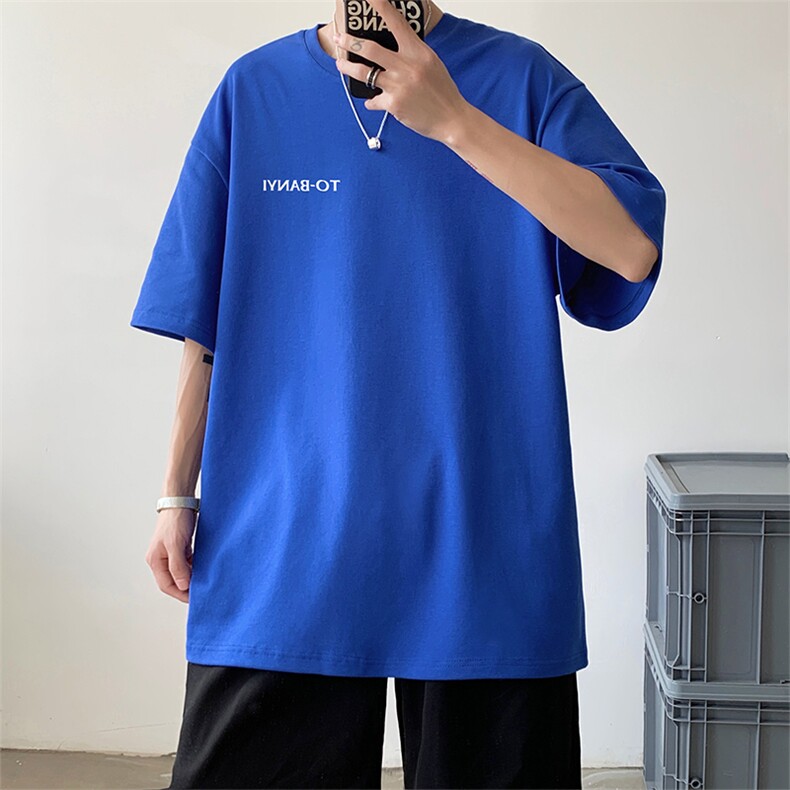 HXY998TP20~港风夏季新款潮牌印花半袖男生宽松短袖T恤,男装T恤,电商A102-1