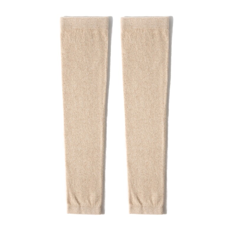 2025年秋季新款百搭女士长款双股加厚保暖护膝，袜子，百纳羊绒