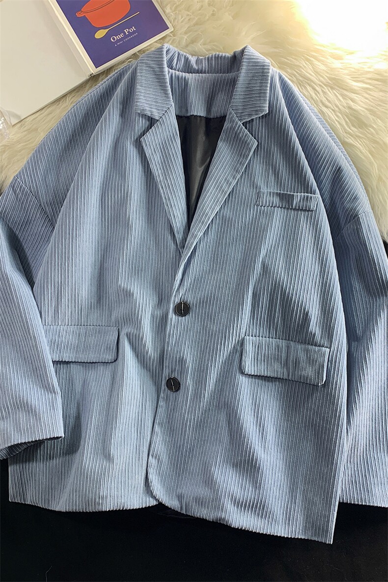 现货2025秋冬新款男装宽松休闲西装外套小西服D201-DM86-P70,男装西服套装,电商D321-1