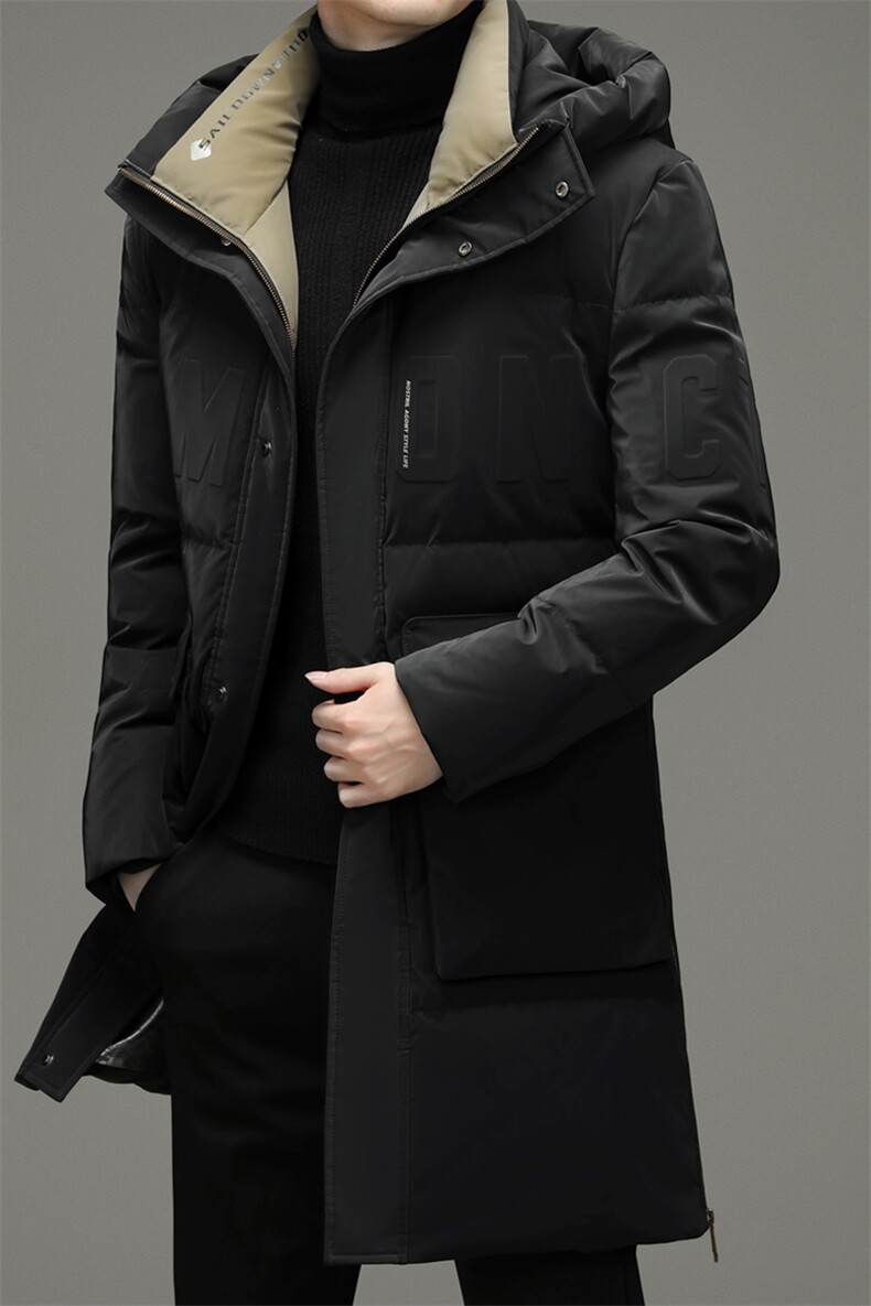 冬季新款男士2021中长款工装男商务休闲羽绒服男外套ZG2955-P390,男装羽绒服,电商B212（原钱塘6029）