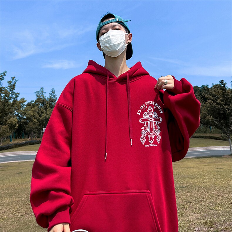 直播品质360克重磅美式卫衣H326特P35同步供应棉H326HM特P45,男装卫衣,电商A486