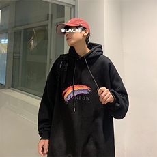 A040-WY2064-P40连帽卫衣男加肥加大码胖子棒球服外套，男装卫衣，电商A040
