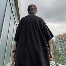 翻领短袖T恤男简约百搭休闲POLO衫纯棉水洗贴布短袖T306P45，男装Polo衫，星座1116-2