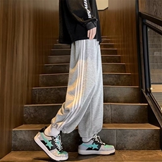 百搭休闲卫裤男女显高休闲裤KK246/P35，男装休闲裤，电商D202-1