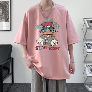 麂皮绒短袖t恤男大码半袖男 大皂风 JD82380-P25图片