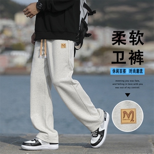 秋冬美式加绒加厚百搭直筒潮流卫裤 WK93-1常规特批28加绒特批33图片