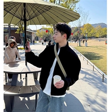 立领休闲夹克外套开衫上衣D328-JK29-特P48，男装夹克，电商D328