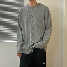 现货毛衣套头圆领宽松内搭针织衫上衣A351-AT250801-P55，男装T恤，电商A351